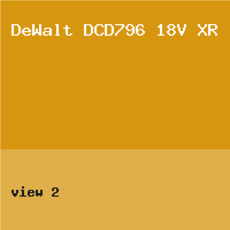 DeWalt DCD796 18V XR