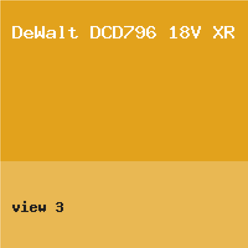 DeWalt DCD796 18V XR