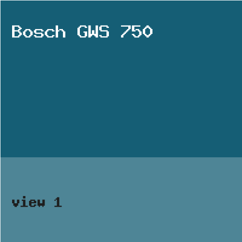 Bosch GWS 750