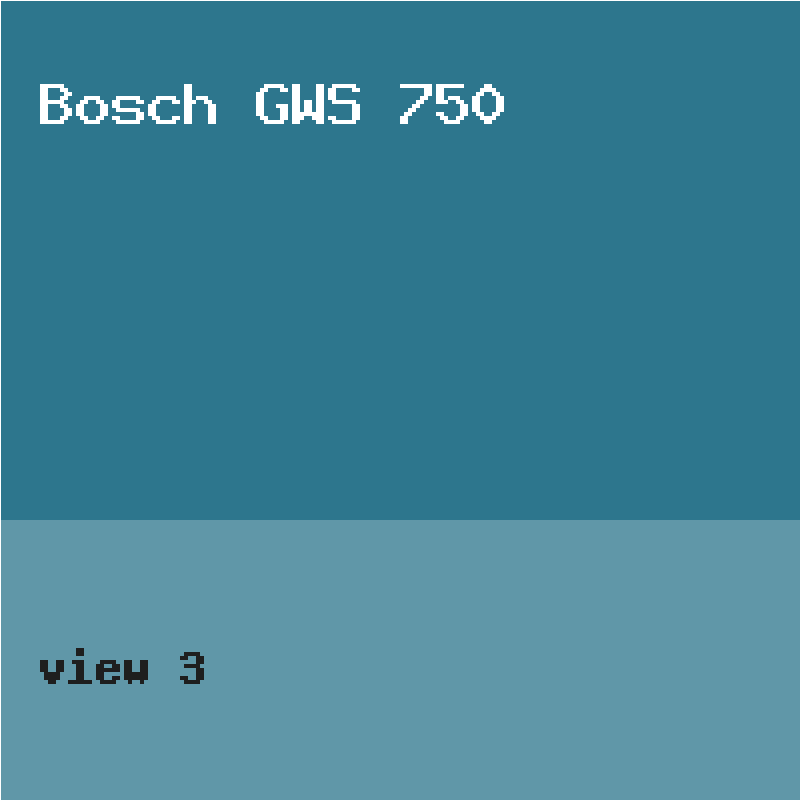 Bosch GWS 750